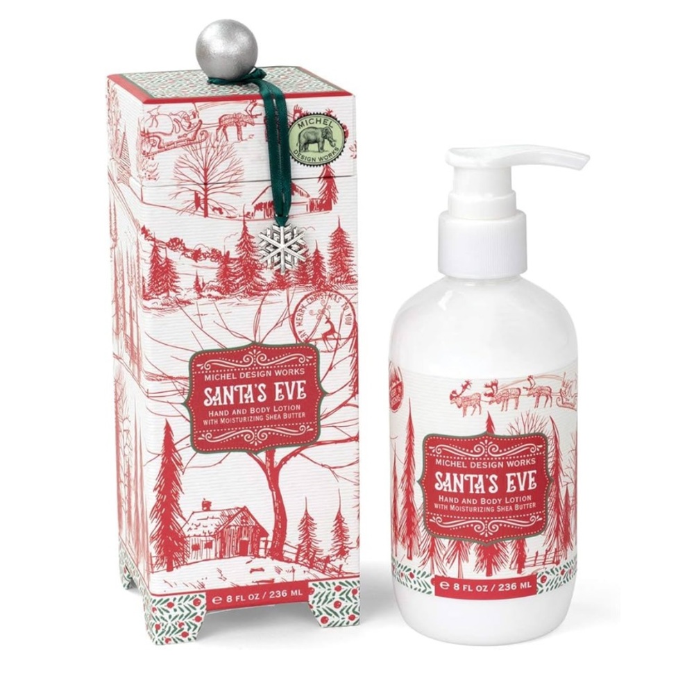 Michel Design Works Santa's Eve Hand & Body Lotion in Beautiful Gift Box